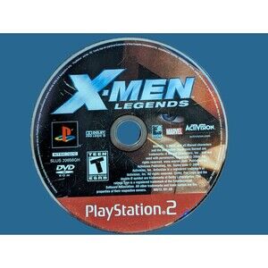 X-Men Legends Sony PS2 Playstation 2 Super Heroes Vintage 2004 Disc Only Rated T